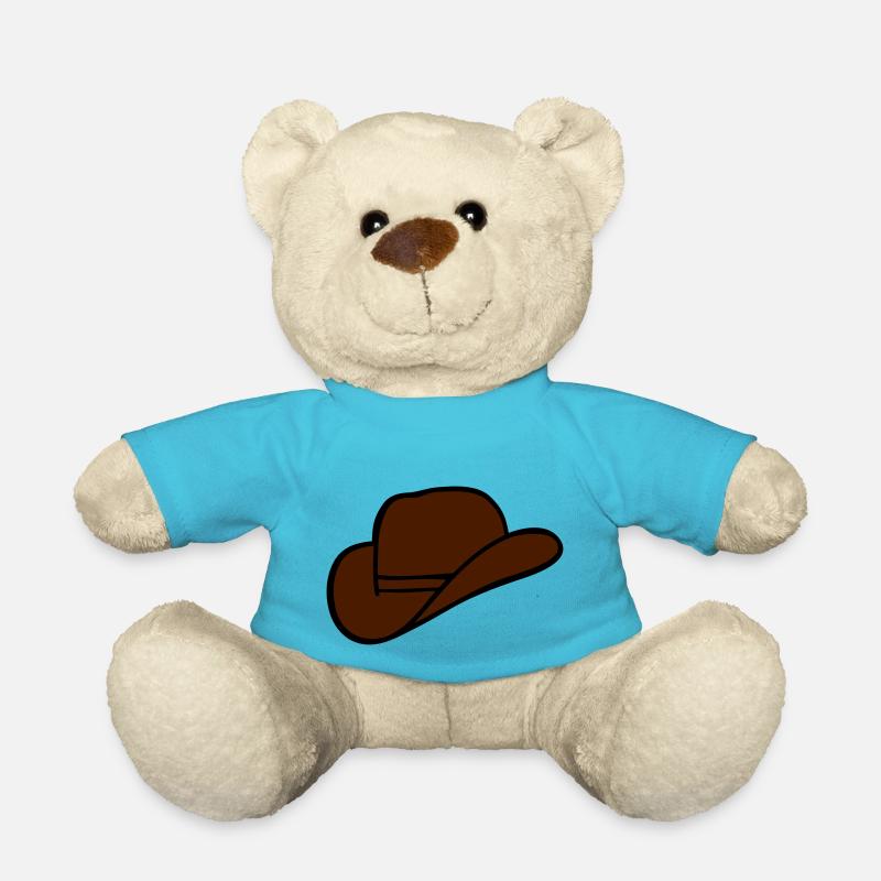 chapeau de cowboy - Nounours - bleu outremer