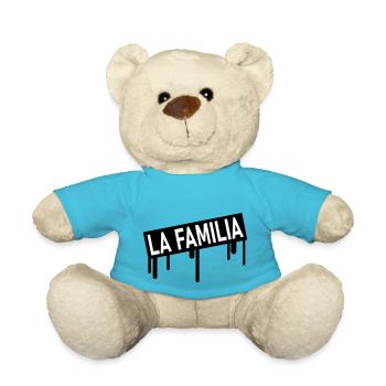 La Familia Graffiti - Nounours - bleu outremer - Devant