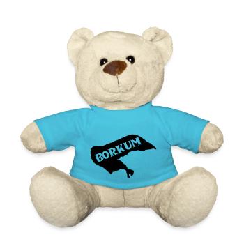 borkum insel - Teddy - Atollblau - Vorne