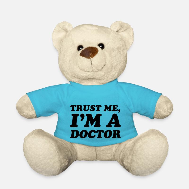 Doctor - Teddy Bear - atoll blue