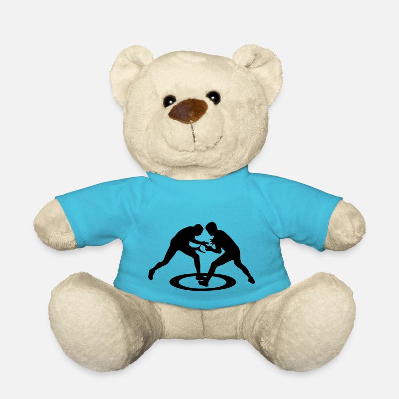 Wrestling, Ringen - Teddy - Atollblau