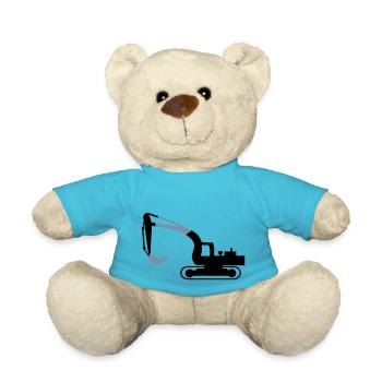 bagger - Teddy - Atollblau - Vorne
