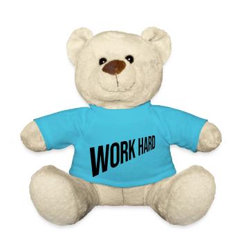 Concevoir travailler dur - Nounours - bleu outremer - Devant