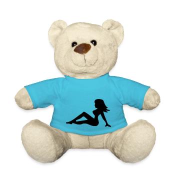 Sexy Mädchen - Teddy - Atollblau - Vorne