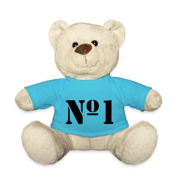 Nummer 1 - Teddy - Atollblau - Vorne