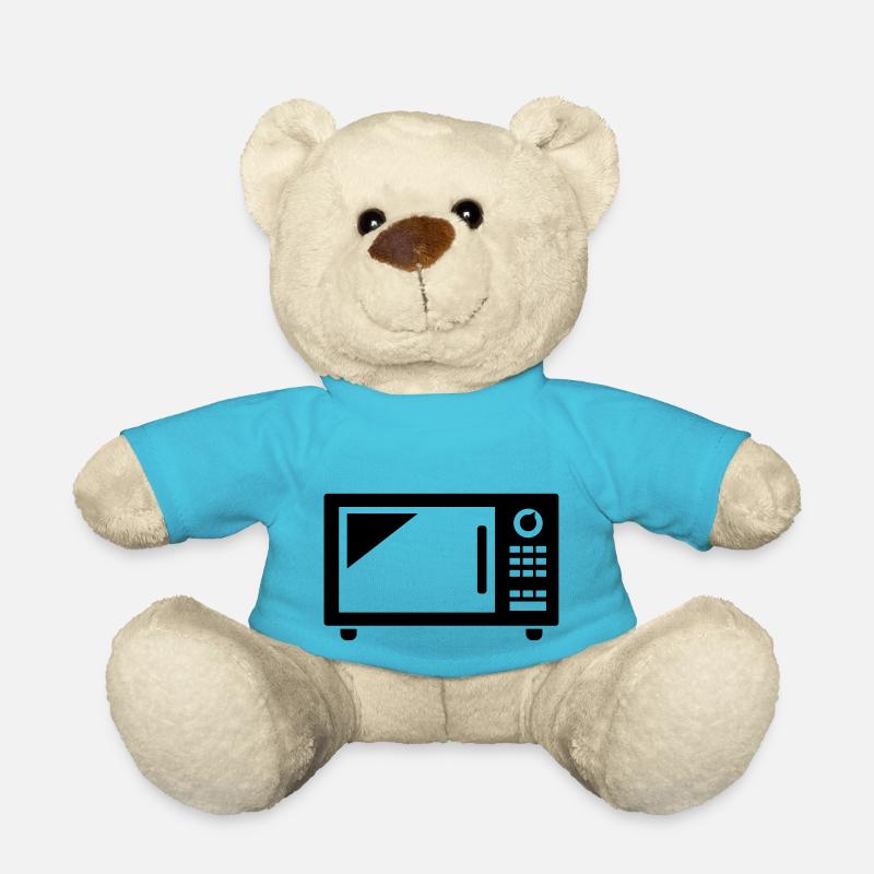 Micro-onde - Nounours - bleu outremer