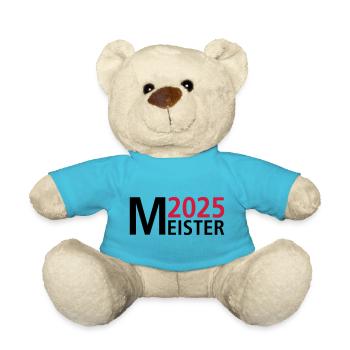 Meister 2025 Meisterschaft - Teddy - Atollblau - Vorne