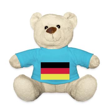 Deutschland - Teddy - Atollblau - Vorne