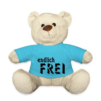 finally FREE - Teddy Bear - atoll blue - Front