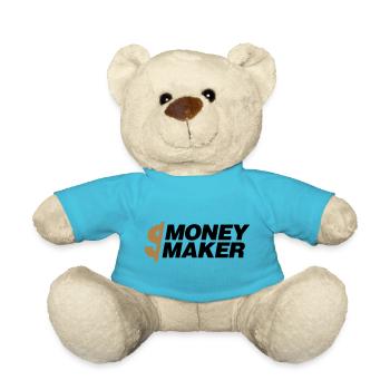 Money maker - Teddy Bear - atoll blue - Front