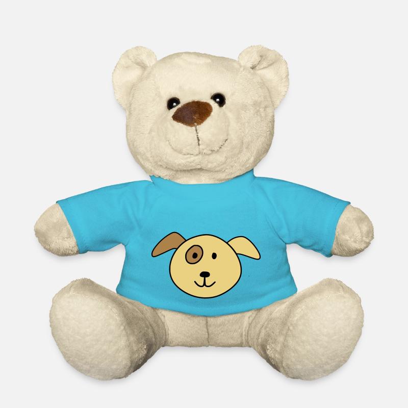 Cute dog - Teddy Bear - atoll blue