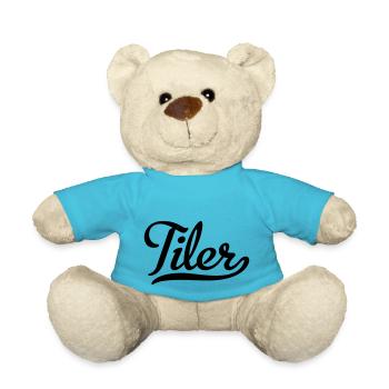 Tiler - Teddy Bear - atoll blue - Front