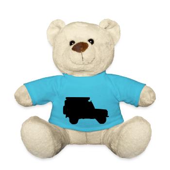 Shadow LR Defender 90 - Teddy Bear - atoll blue - Front
