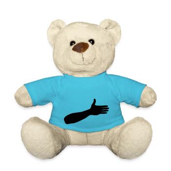 Hand Arm - Teddy - Atollblau - Vorne