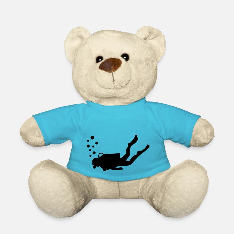 Taucher - Teddy - Atollblau