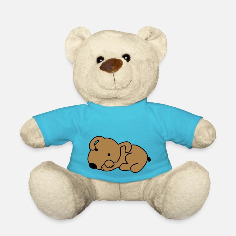 Dog - Teddy Bear - atoll blue