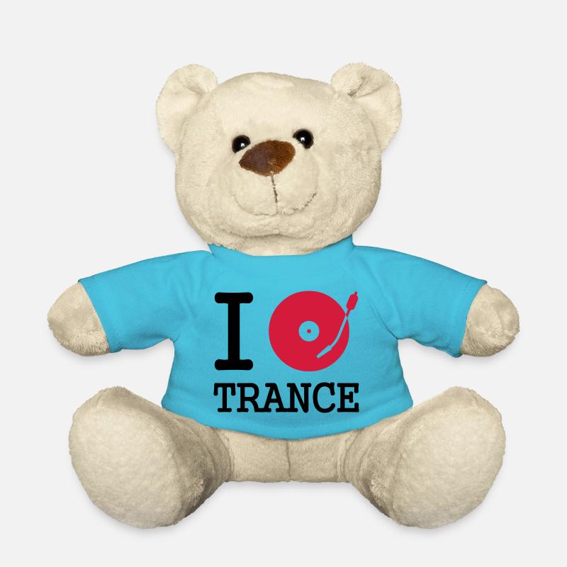 I dj / play / listen to trance - Teddy - Atollblau