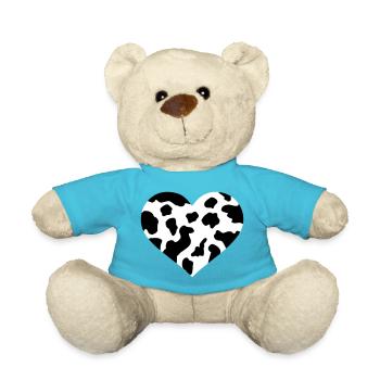 Kuh - Teddy - Atollblau - Vorne