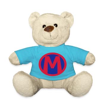 Super, Superheld, Superheldin, Hero, M - Teddy - Atollblau - Vorne