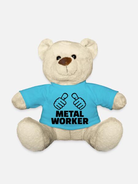 Metal worker - Nounours - bleu outremer