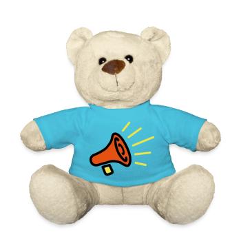 Megafon - Teddy - Atollblau - Vorne