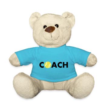 tennis coach - Teddy Bear - atoll blue - Front