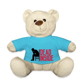 Depression Dead Inside - Teddy - Atollblau - Vorne