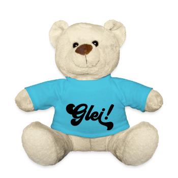 Glei – bayerischer Zeitbegriff und Lebensart - Teddy - Atollblau - Vorne