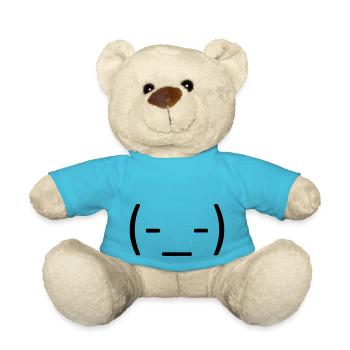 Just keep calm! 😑 - Teddy Bear - atoll blue - Front