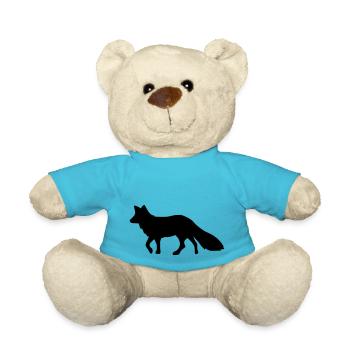 Fox fox - Teddy Bear - atoll blue - Front