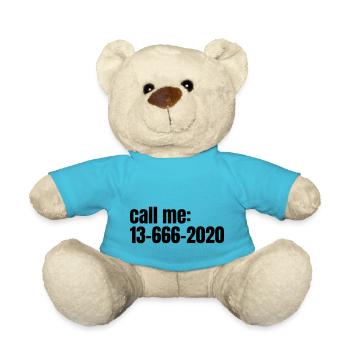 appelez-moi 13666 2020 - Nounours - bleu outremer - Devant