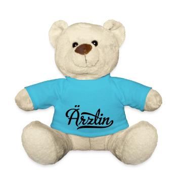 Ärztin - Teddy - Atollblau - Vorne
