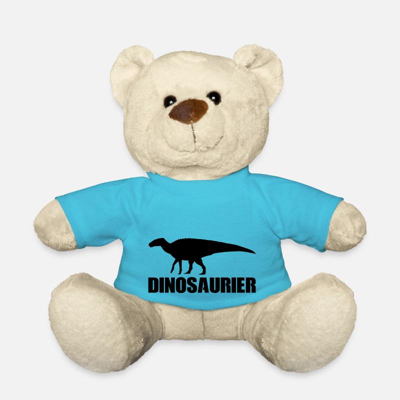 dinosaur - Teddy Bear - atoll blue
