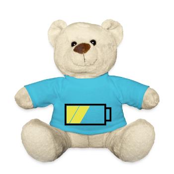 Akku halbvoll - Teddy - Atollblau - Vorne