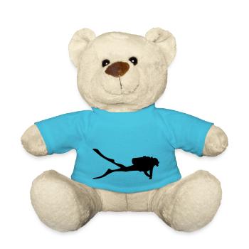 Taucher - Teddy - Atollblau - Vorne