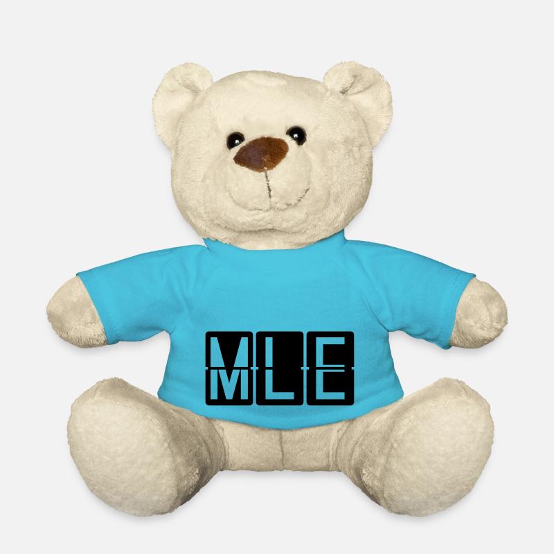 Maldives - Teddy Bear - atoll blue
