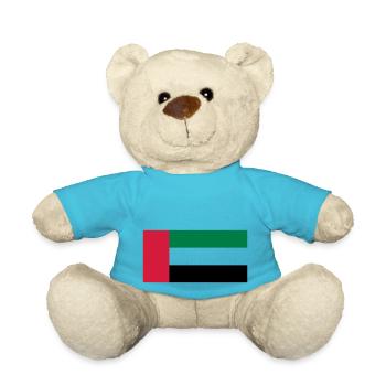 United Arab Emirates Flag (Émirats Arabes Unis) - Nounours - bleu outremer - Devant