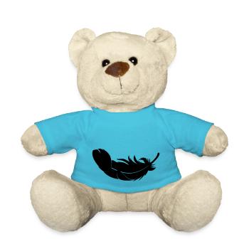 spring - Teddy Bear - atoll blue - Front