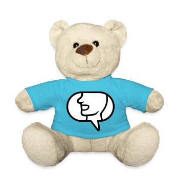 Kommunizieren Icon reden Sprechblase - Teddy - Atollblau - Vorne