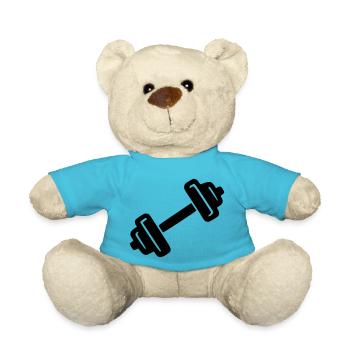 Hantel - Teddy - Atollblau - Vorne