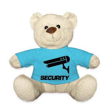 Camera Icon Security - Teddy Bear - atoll blue - Front