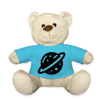 Planet - Teddy Bear - atoll blue - Front