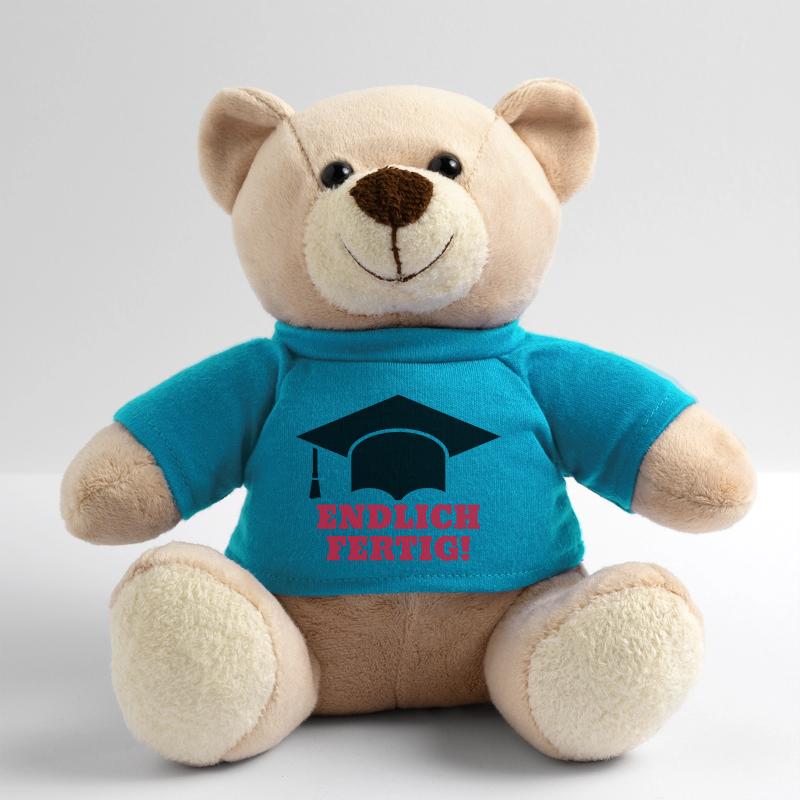 Doktorhut Endlich fertig Promotion Doktorarbeit Teddy