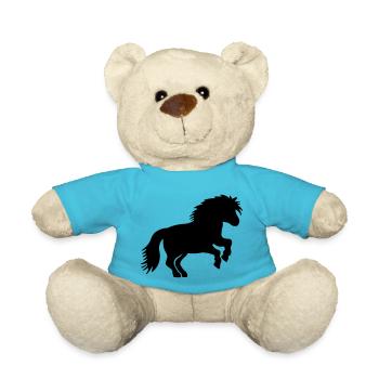 SHETLANDPONY 3 - Teddy Bear - atoll blue - Front