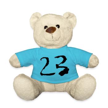 23 /Zahl / VEKTOR - Teddy - Atollblau - Vorne