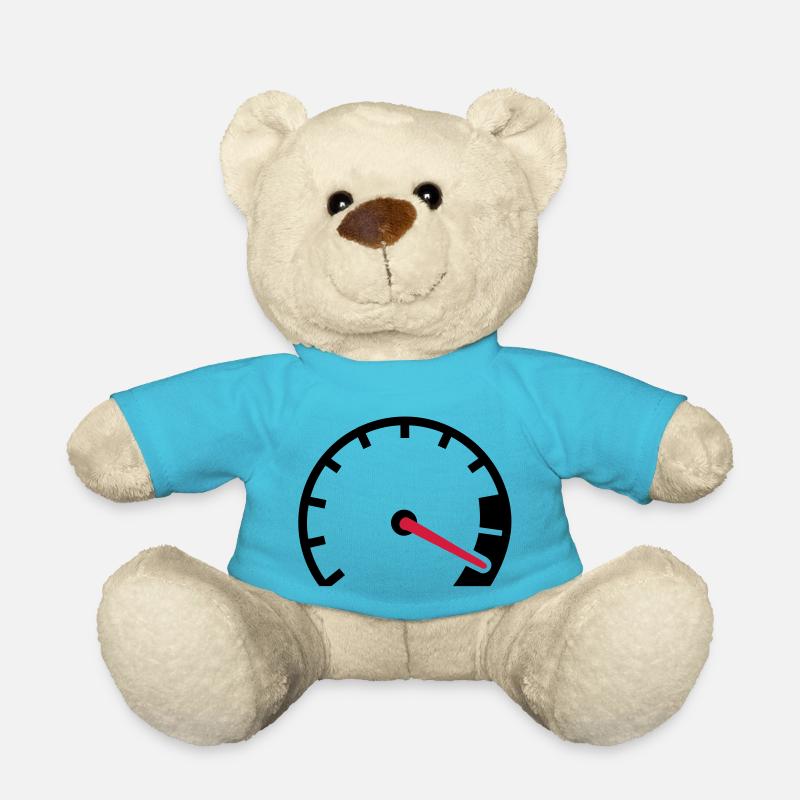 Compteur vitesse - Nounours - bleu outremer