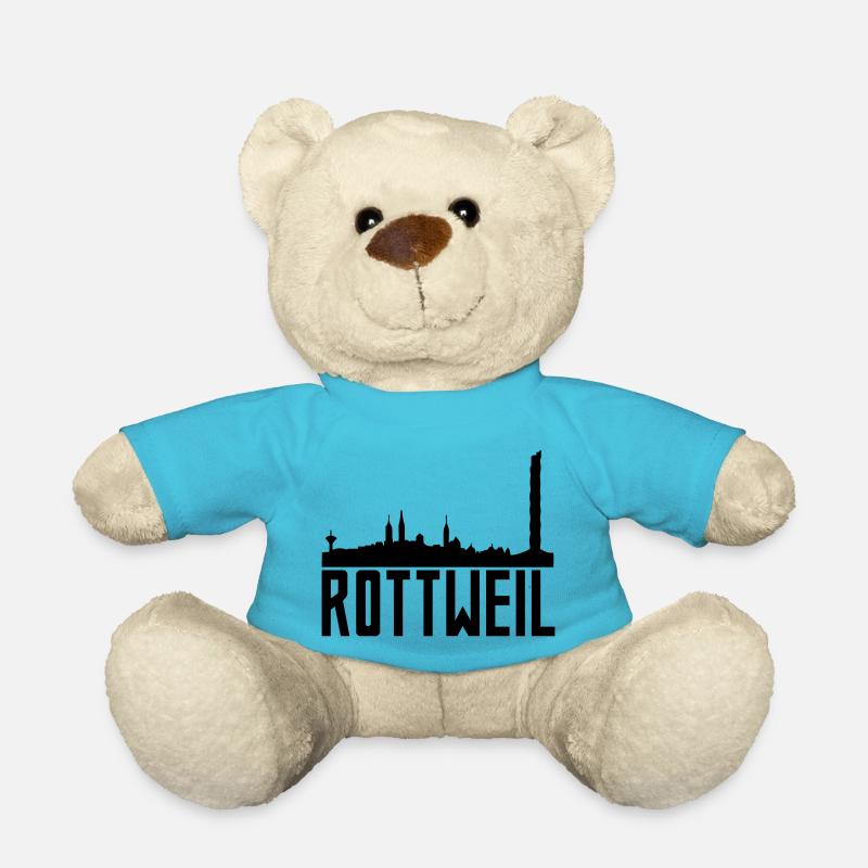 rottweil - Teddy Bear - atoll blue