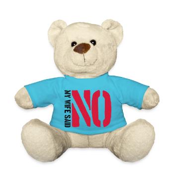 Wife Said No - Teddy - Atollblau - Vorne