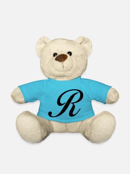 R - Teddy Bear - atoll blue
