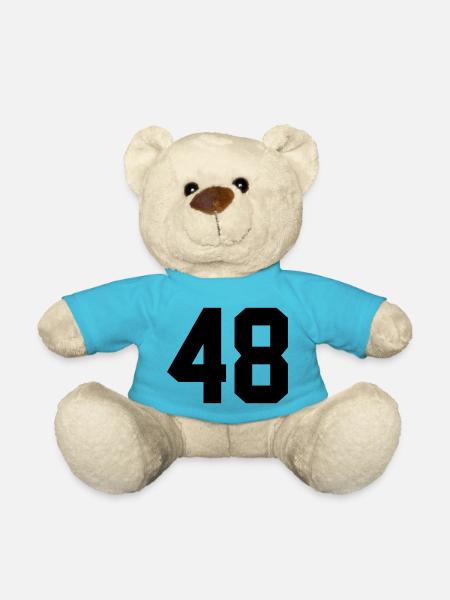 48 - Teddy Bear - atoll blue